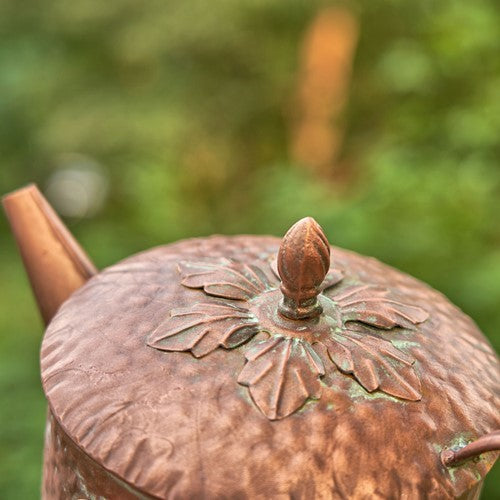 Antique Copper Teapot Kettle Watering Can Birdhouse Garden Stakes | 5 Designs!