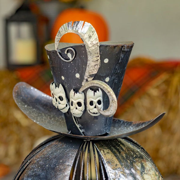 Victorian Style Ball Carriage Halloween Candle Holder