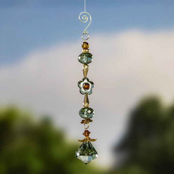 Long Acrylic Crystal Decor