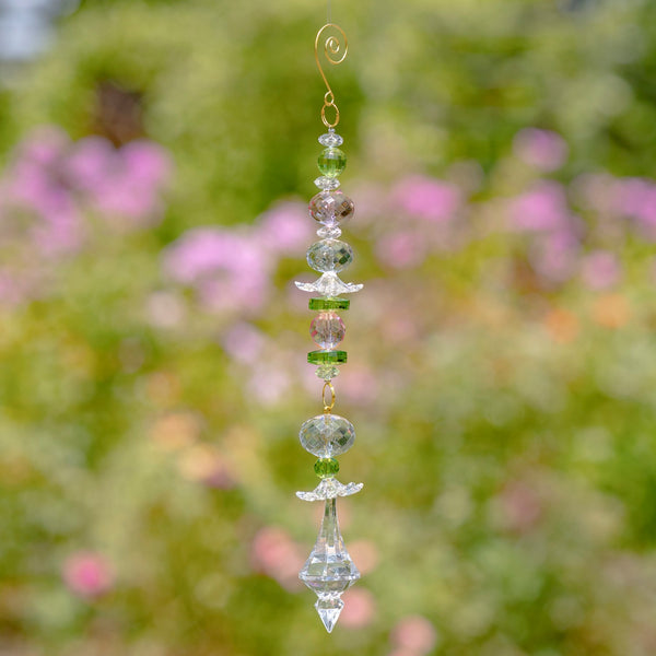 Long Acrylic Crystal Decor