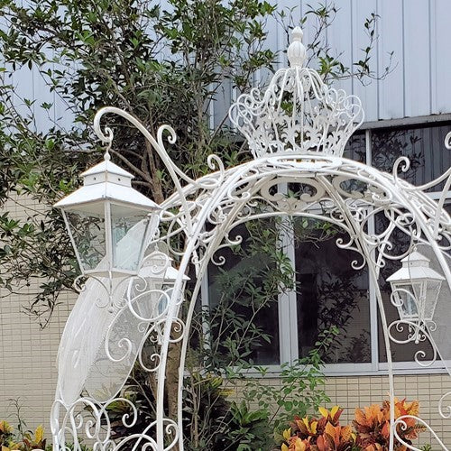 Large Round Cinderella Carriage "The Luciana"