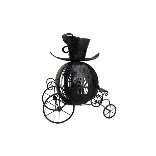 Victorian Style Ball Carriage Halloween Candle Holder