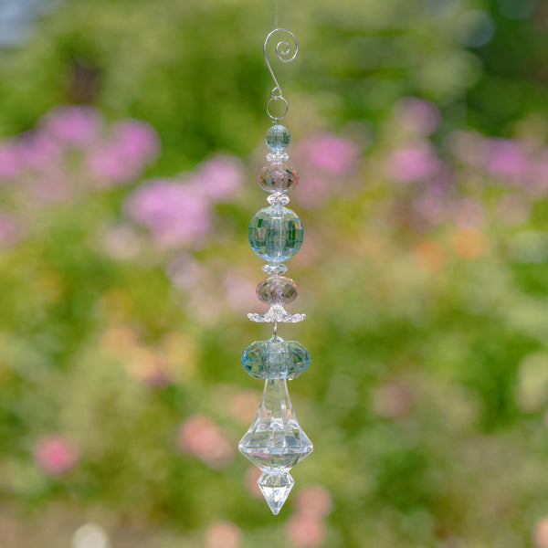 Long Acrylic Crystal Decor