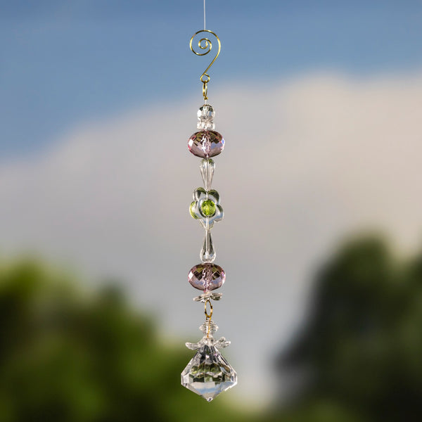 Long Acrylic Crystal Decor