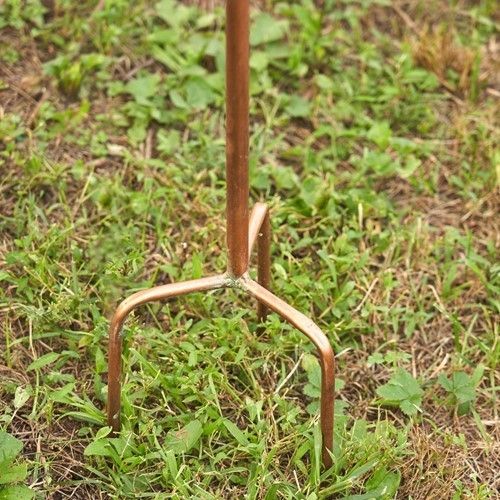 Antique Copper Teapot Kettle Watering Can Birdhouse Garden Stakes | 5 Designs!