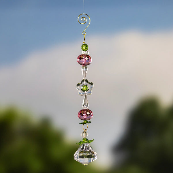 Long Acrylic Crystal Decor
