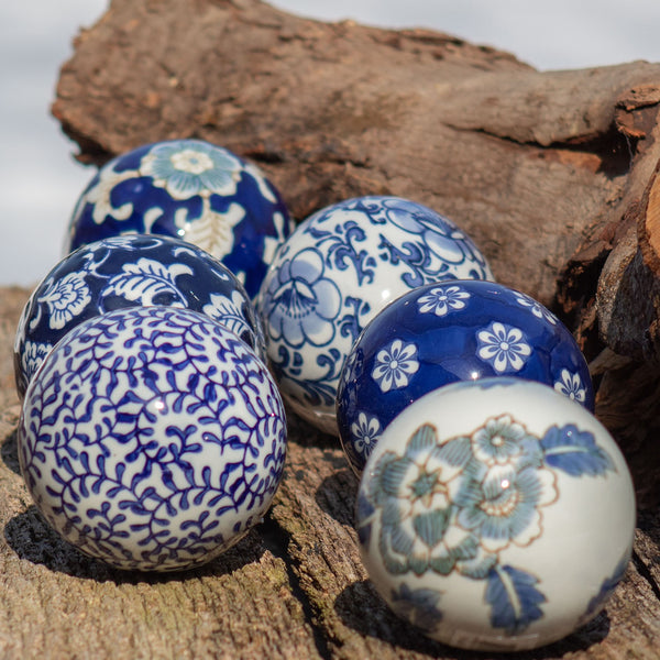 Sets of Assorted 3" 4" Ceramic Sailor Balls