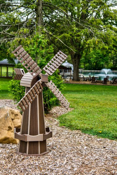 Customized Wood and Poly HDPE Windmills